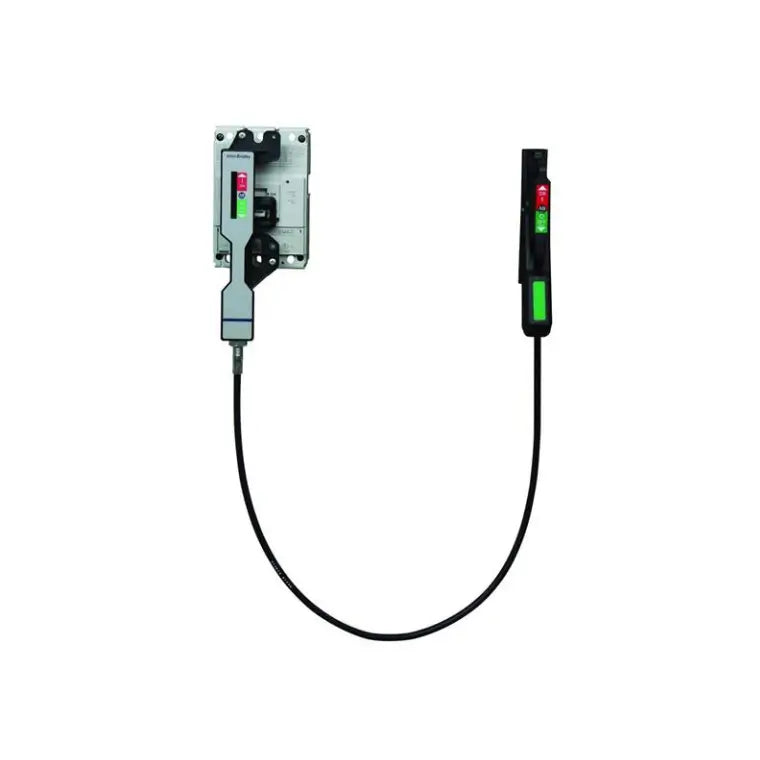 Allen-Bradley 140G-G-FCX04 Flexible Cable Operating Mechanism – 4 ft, Non-Metallic Flange Handle