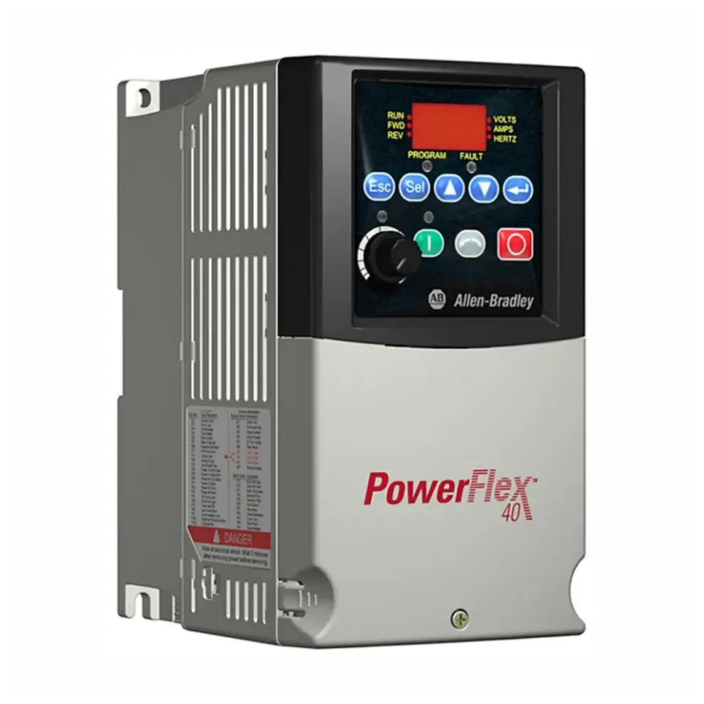 Allen-Bradley 22B-D4P0N104 PowerFlex 40 AC Drive – 1.5 kW (2 HP), 480 V AC, 3-Phase