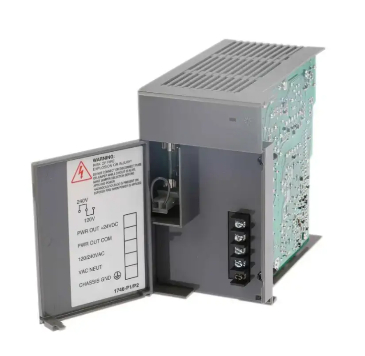 Allen-Bradley 1746-P2 SLC Power Supply – Rack Mount 85-265 VAC Input 24 V DC Output