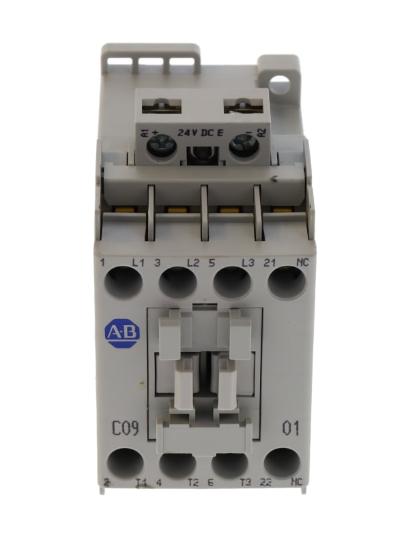 Allen-Bradley 100-C09EJ01 Contactor – 9 A, 24 V DC Electronic Coil, 3-Pole, Motor Load