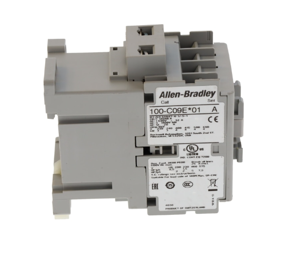 Allen-Bradley 100-C09EJ01 Contactor – 9 A, 24 V DC Electronic Coil, 3-Pole, Motor Load