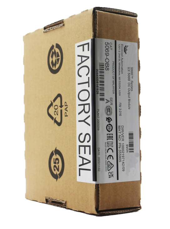 Allen-Bradley 5069-OB8 CompactLogix Output Module – 8-Channel 24 V DC High-Current Discrete Output