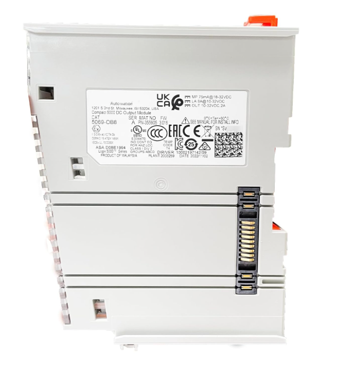 Allen-Bradley 5069-OB8 CompactLogix Output Module – 8-Channel 24 V DC High-Current Discrete Output