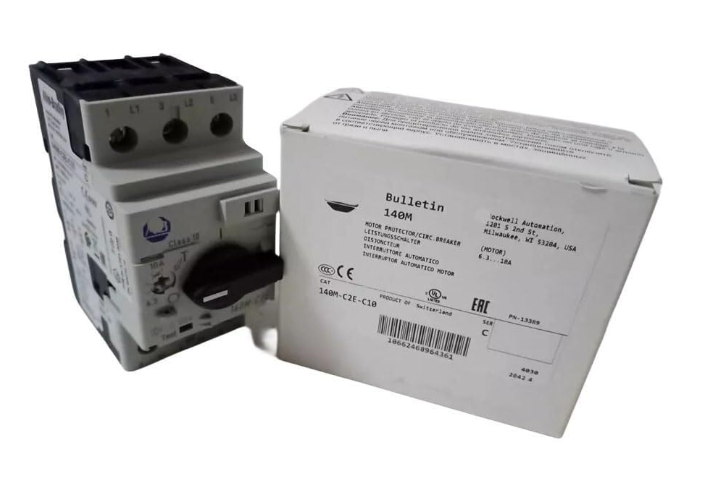 Allen-Bradley 140M-C2E-C10 Motor Protection Circuit Breaker – 6.3–10 A Adjustable Thermal, 32 A Frame C